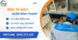 Dịch vụ sửa tủ mát quận Bình Thạnh