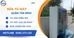 Sửa tủ mát quận Tân Bình