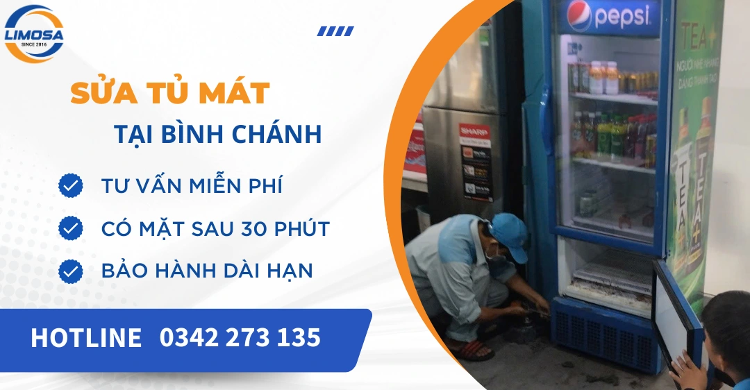Sửa tủ mát tại Bình Chánh