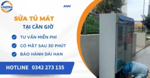 Sửa tủ mát tại Cần Giờ
