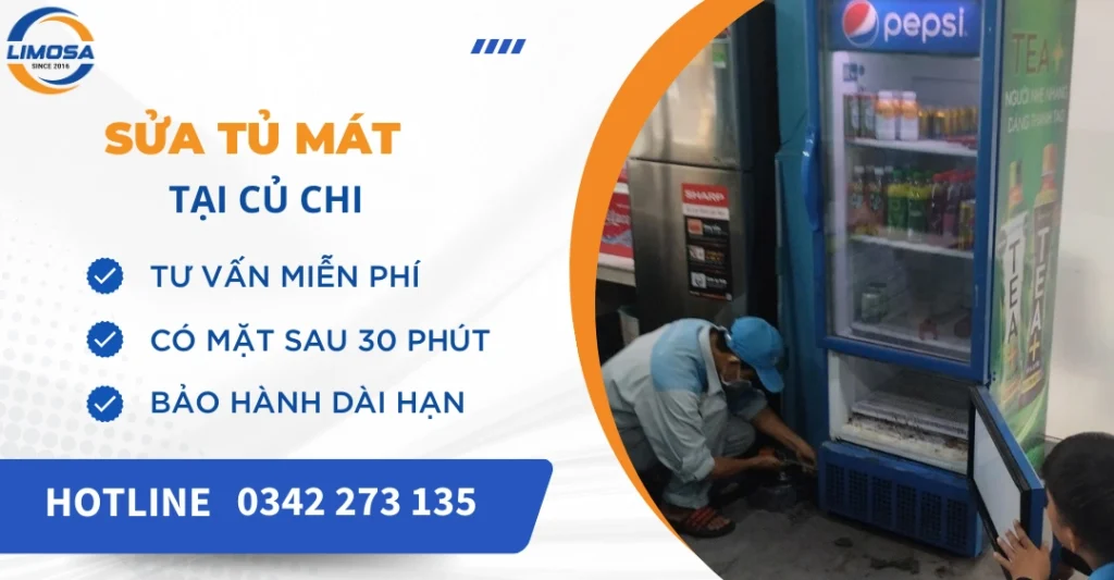 Sửa tủ mát tại Củ Chi