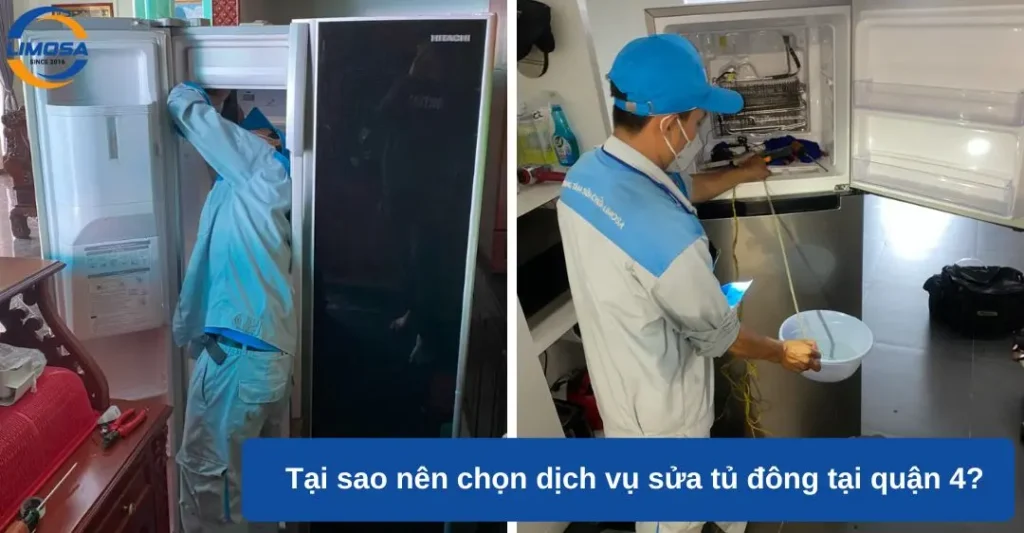 Tại sao nên chọn dịch vụ sửa tủ đông tại Quận 4