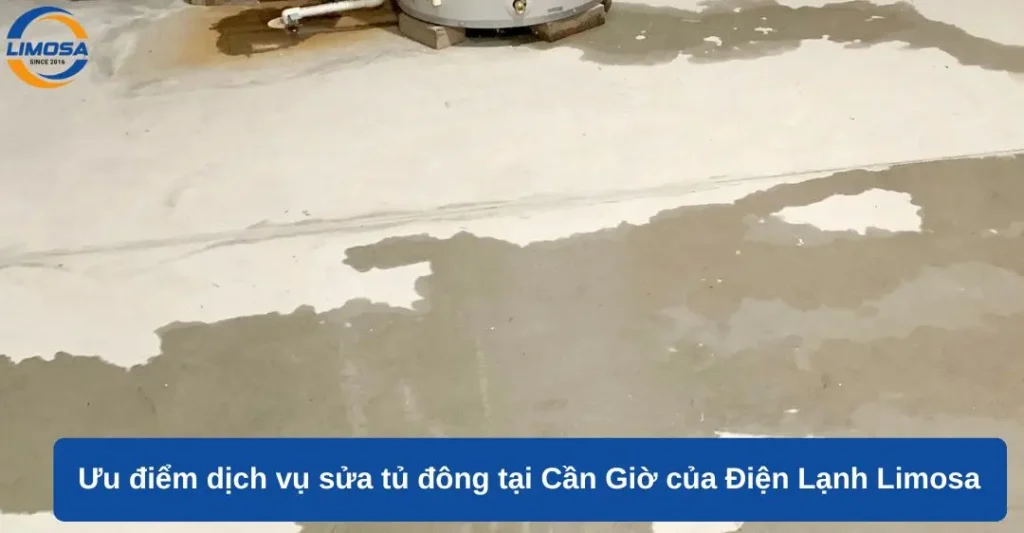 Ưu điểm dịch vụ sửa tủ đông tại Cần Giờ của Điện Lạnh Limosa