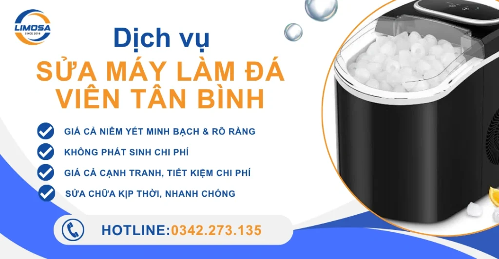 Dịch vụ sửa máy làm đá viênTân Bình nhanh chóng, giá tốt