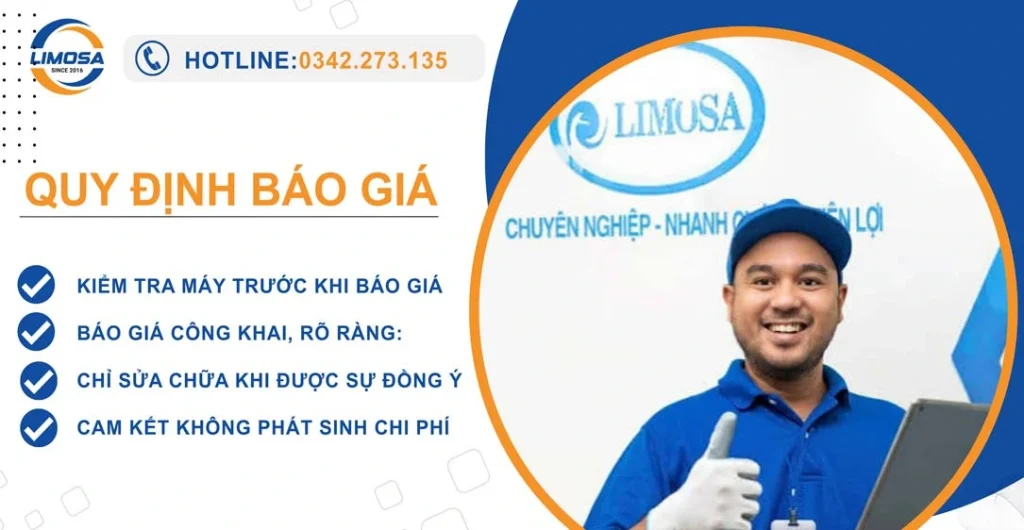 Nguyên tắc báo giá dịch vụ sửa máy làm đá viên quận 4