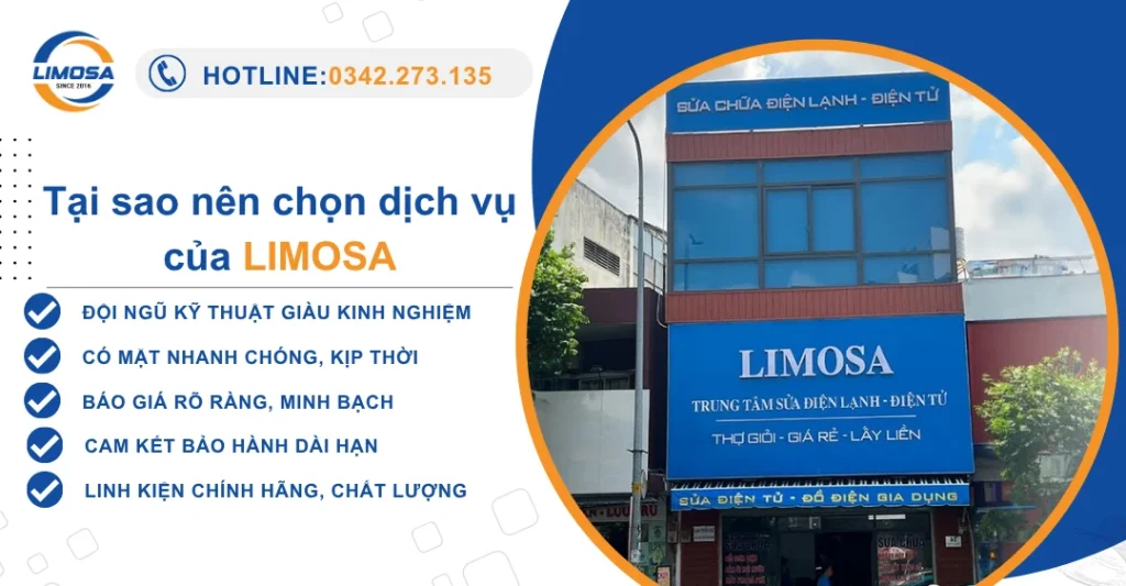 Tại sao nên chọn điện lạnh Limosa làm đơn vị sửa máy làm đá viên Phú Nhuận