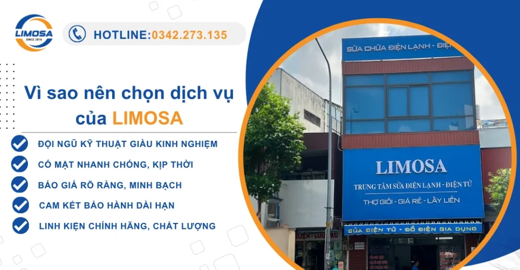 Vì sao nên chọn dịch vụ sửa máy làm đá viên quận 8 tại Điện lạnh Limosa